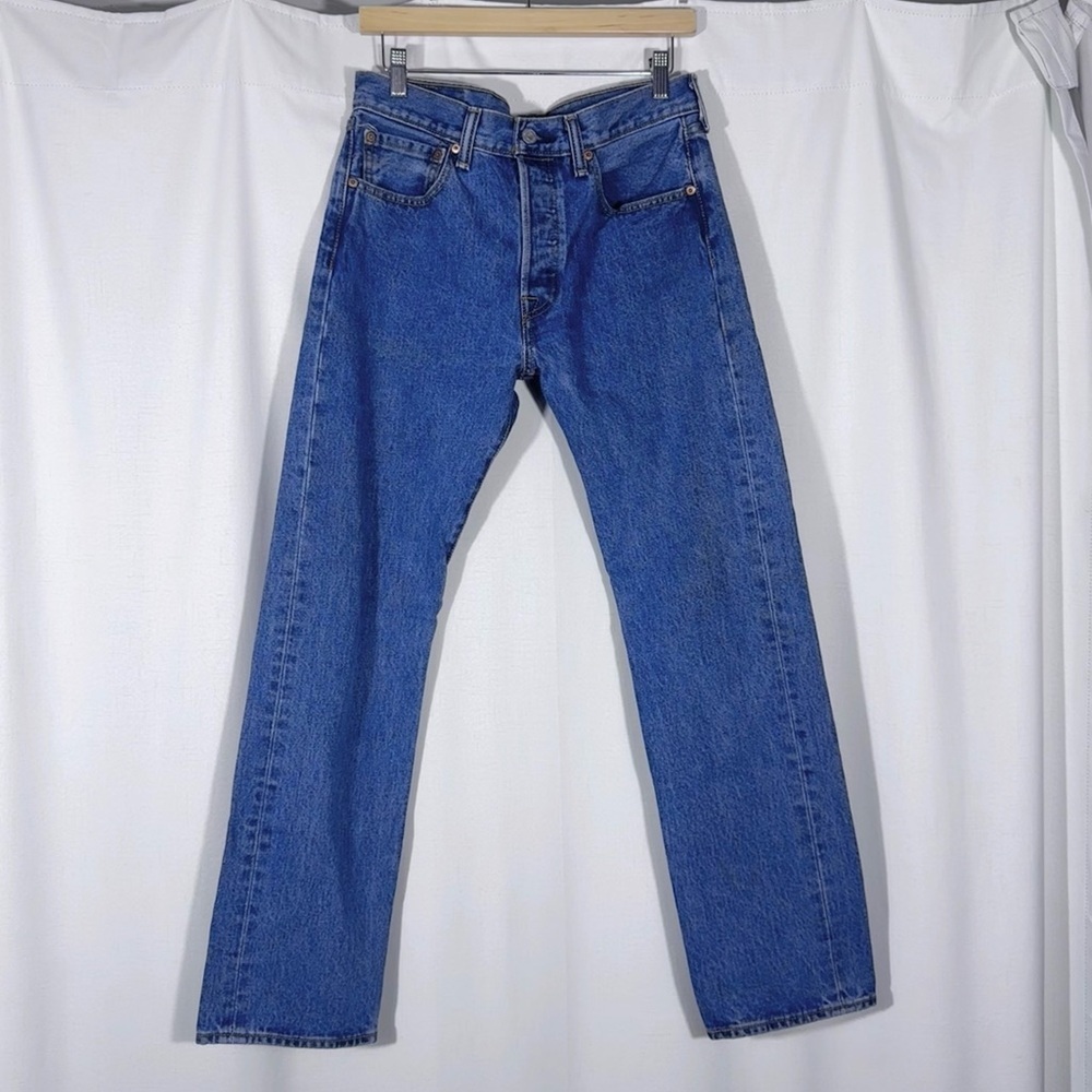 Levi’s 501 High Waisted Button Fly Jeans